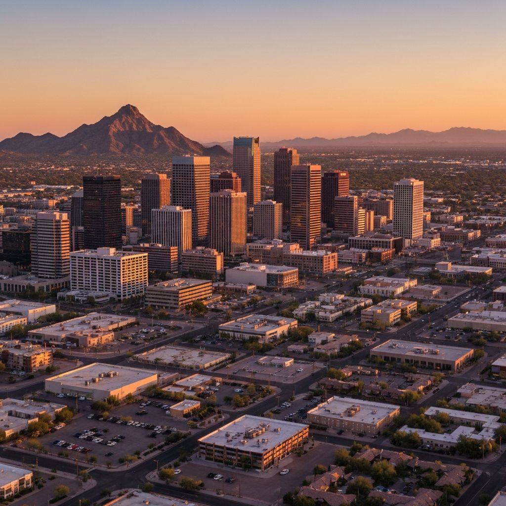 Phoenix skyline