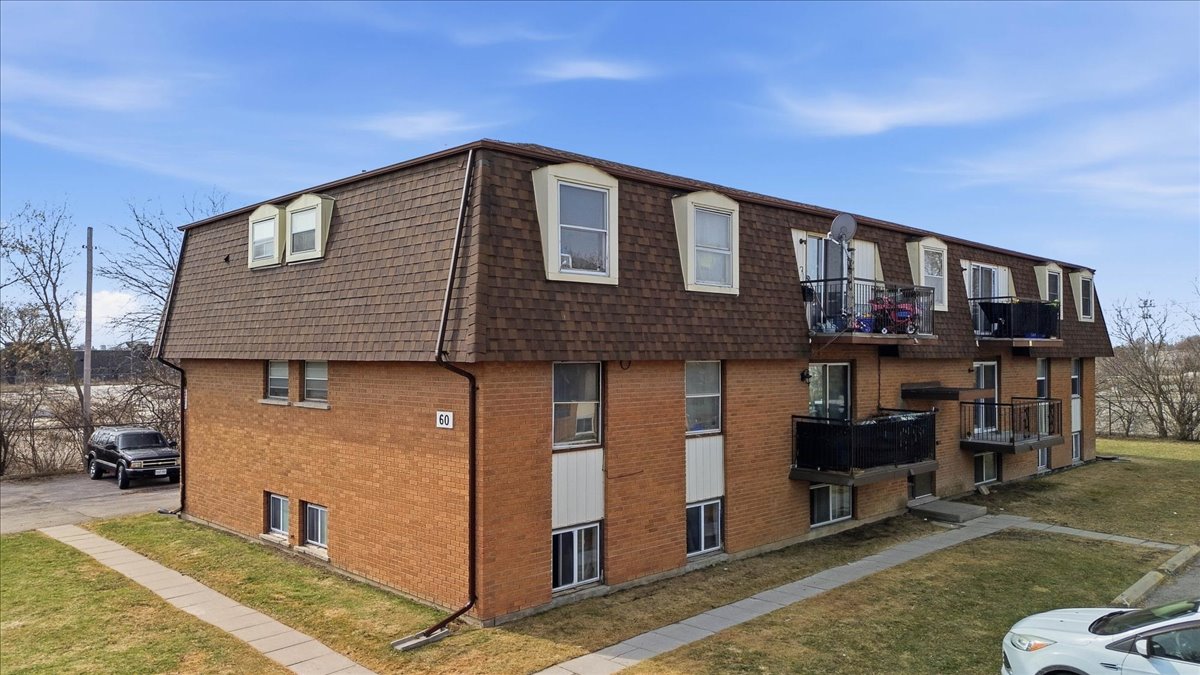 58 Elgin Street — side elevation with balconies
